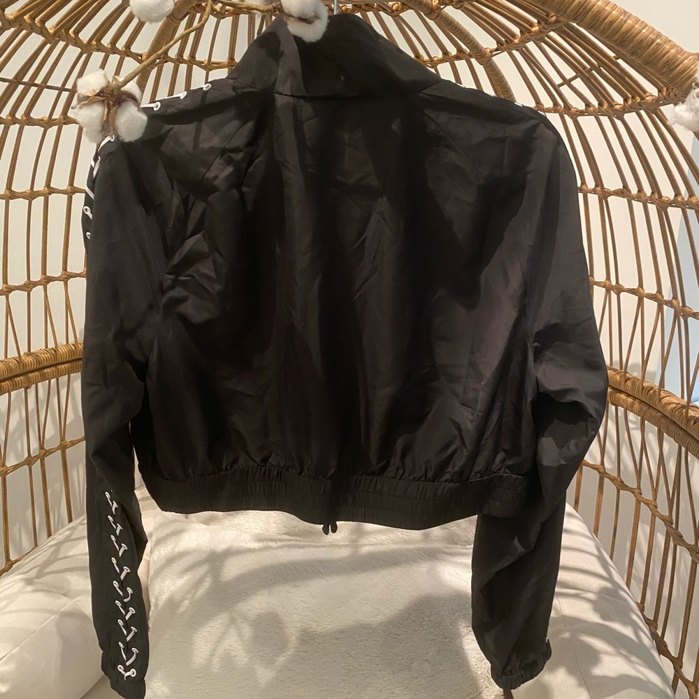 Lace up track jacket #adamselman